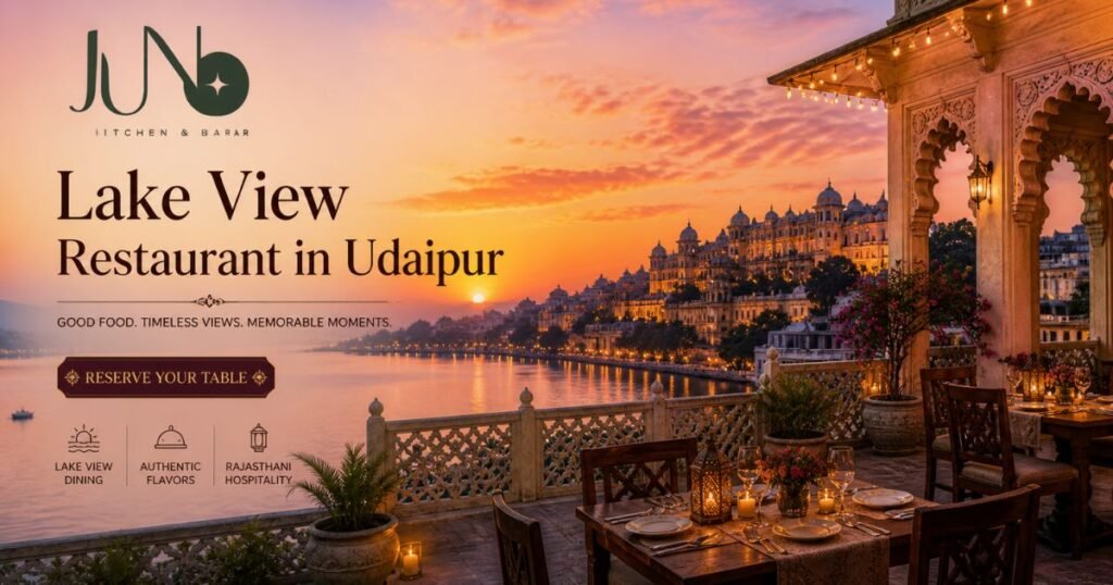 Lake View Restaurants in Udaipur